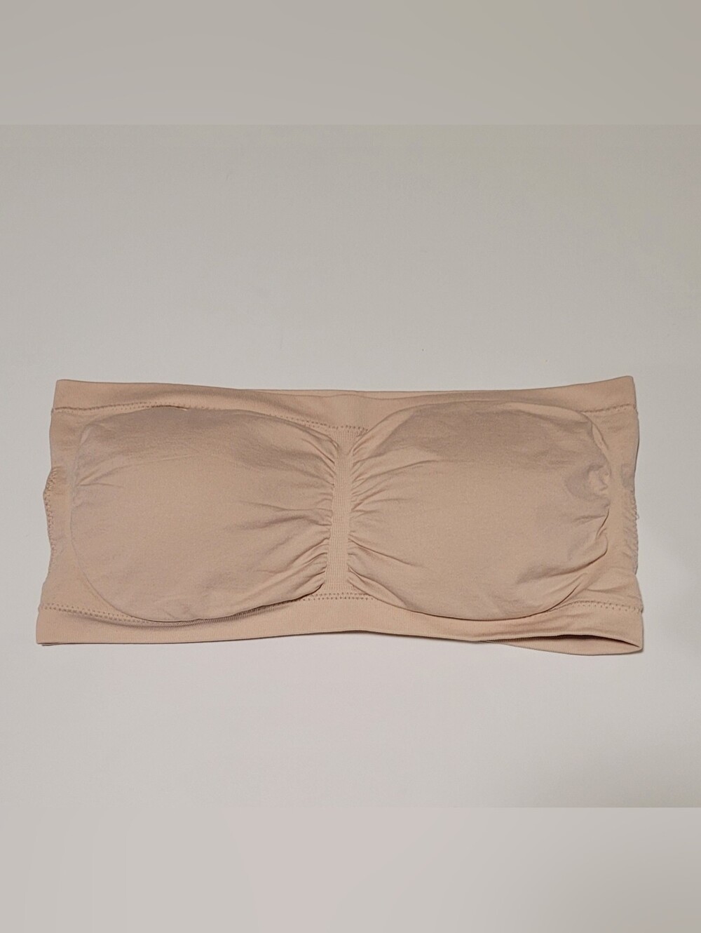 Nude ~ Strapless Padded  Bandeau Bra